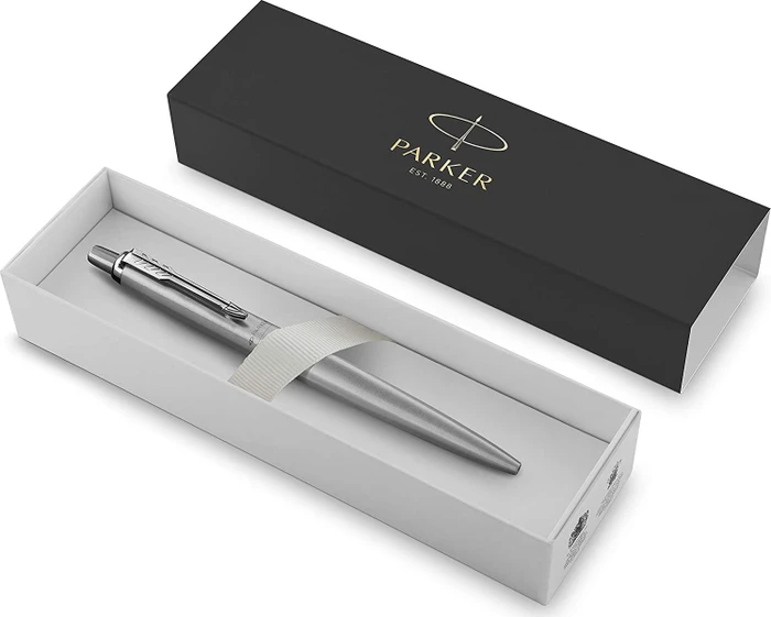 Parker Jotter XL Kugelschreiber monochrome stainless steel, Geschenkbox