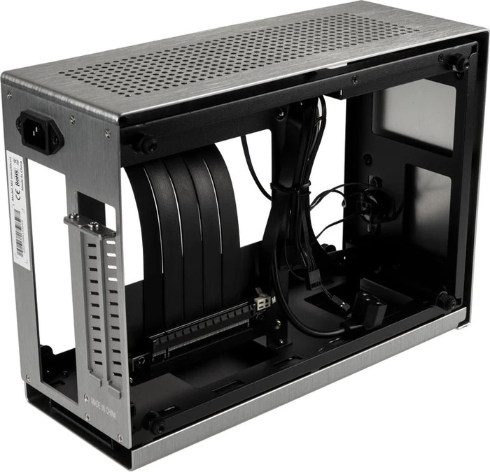 Zalman M2 Mini, silber, Acrylfenster, Mini-ITX