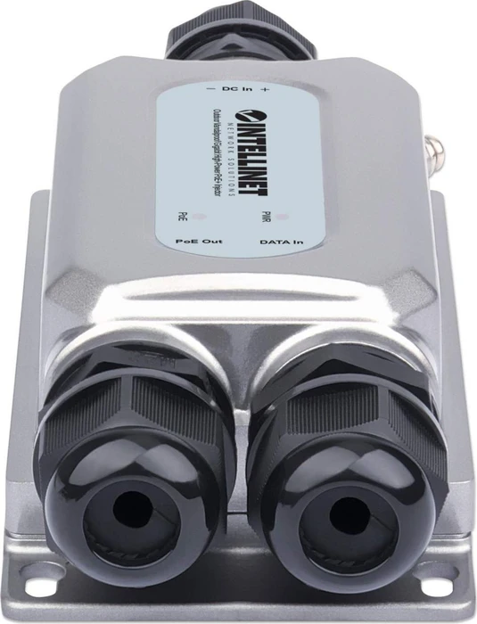 Intellinet Outdoor Wallmount Gigabit PoE-Injektor, 2x RJ-45, 30W PoE+
