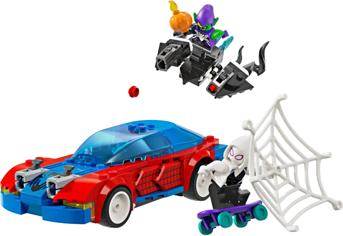 LEGO Marvel Super Heroes Spielset - Spider-Mans Rennauto & Venom Green Goblin