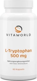 vitaworld L-Tryptophan 500mg Kapseln, 60 Stück