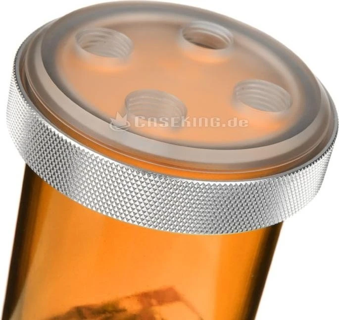 PrimoChill CTR Phase 2 120mm Laing D5, Acetal klar, orange