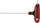KS Tools T-Griff Innensechskant Schraubendreher, 3x140mm (151.8132)