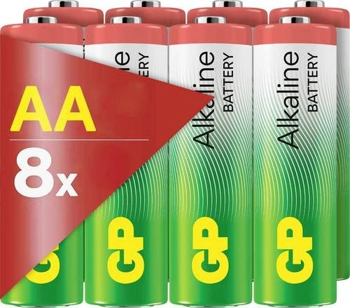 GP Batteries Alkaline Mignon AA, 8er-Pack