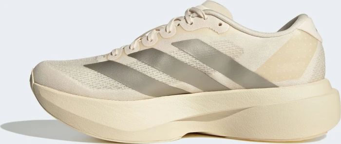 adidas Adizero Evo SL wonder white/cyber metallic/warm vanilla (Damen)