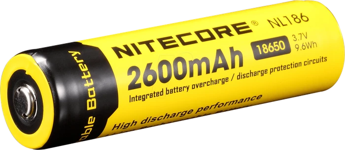 Nitecore NL186 Li-Ion 18650 2600mAh