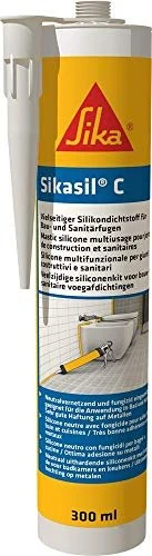 Sika Sikasil C 1-Komponenten Silikondichtstoff weiß, 300ml