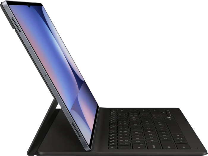 Samsung EF-DX920 Book Cover Keyboard Slim mit AI-Taste für Galaxy Tab S9 Ultra / Tab S10 Ultra, schwarz, DE