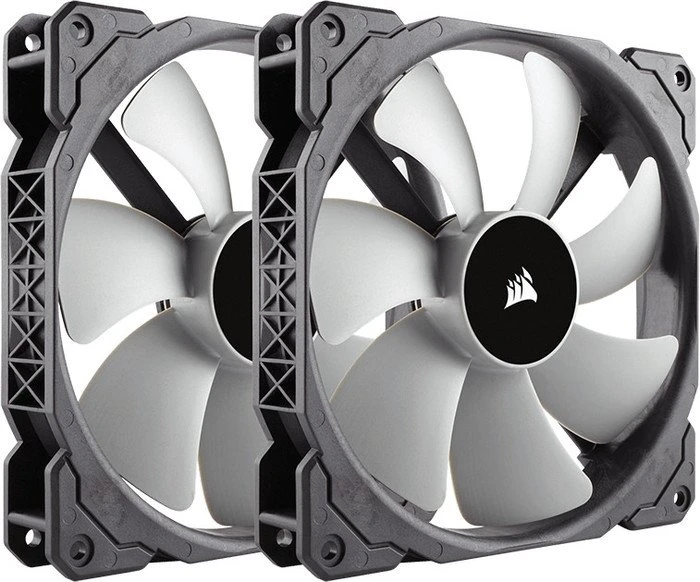 Corsair ML Series ML140 Premium Magnetic Levitation Fan, 140mm, 2er-Pack