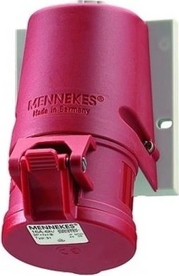 Mennekes CEE Wandsteckdose TwinContact 32A 5p 400V 6h IP44