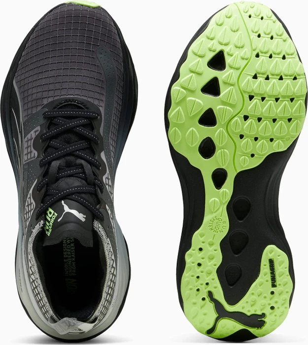 Puma ForeverRun Nitro WTR puma black/glacial gray/fizzy apple (Herren)