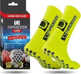 Tapedesign Allround Classic Socken neon gelb
