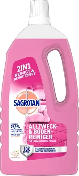Sagrotan Allzweck- und Bodenreiniger Blütenfrische, 1.5l