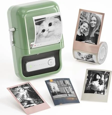 Niimbot B21 Pro Wireless Label Printer, grün
