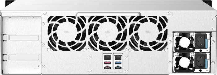 QNAP Turbo Station TS-1673AU-RP-16G, 16GB RAM, 2x RJ-45 2.5GBase-T, 2x USB-C 3.1, 3HE