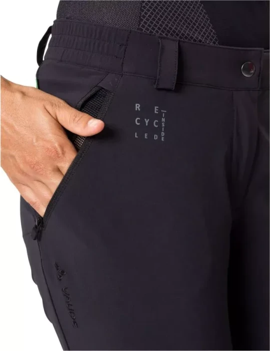 Vaude Yaras Zip-Off Zip-Off Hose lang schwarz (Damen)