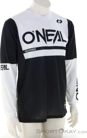 O'Neal Element Threat Air Trikot langarm schwarz/weiß (Herren)