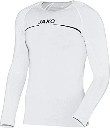 Jako Comfort Funktionsshirt langarm weiß (Junior)