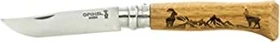 Opinel No. 8 Inox Taschenmesser animalia gams