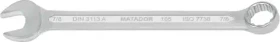 Matador 0185 Ring-Maulschlüssel zöllig, 7/8"x300mm