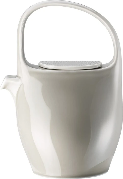 Rosenthal Junto Pearl Grey Porzellan Teekanne 6 Personen 1.3l