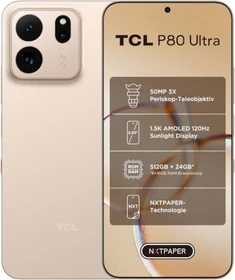 TCL P80 Ultra 512GB sunlit gold