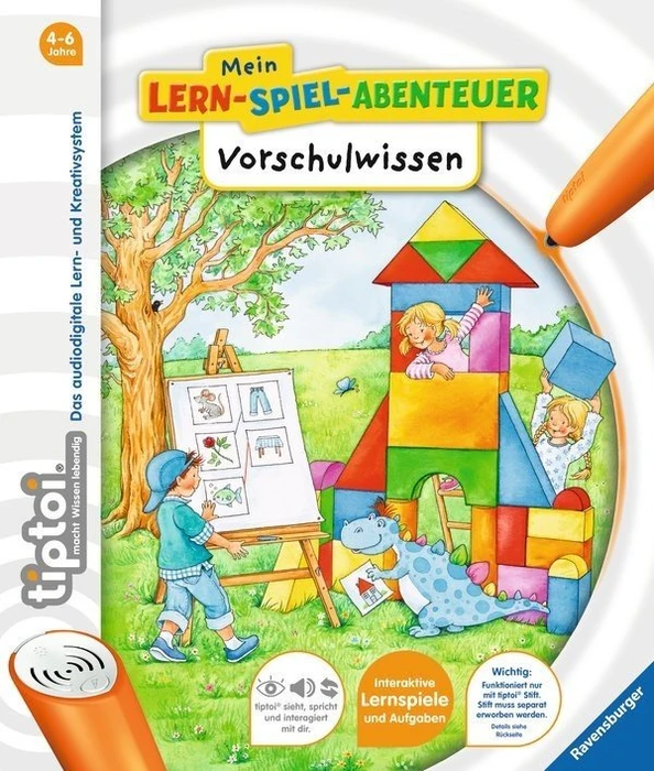 Ravensburger tiptoi Buch: Mein Lern-Spiel-Abenteuer