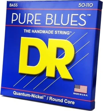 DR Strings Pure Blues Bass Heavy