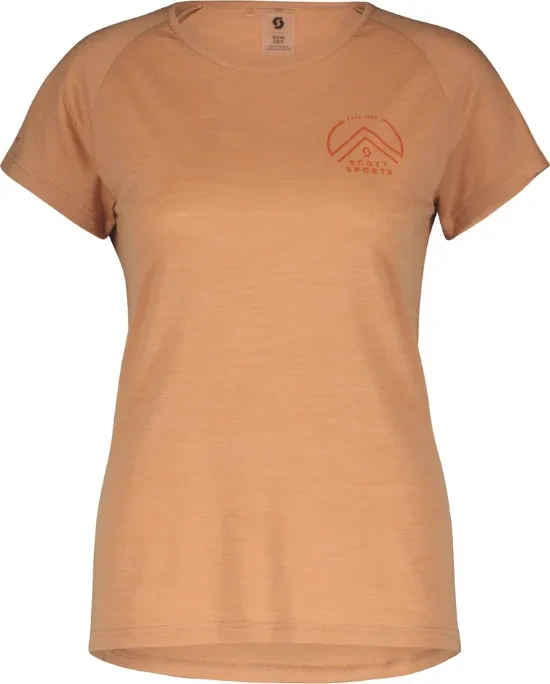 Scott Defined Merino Tech Trikot kurzarm rose beige (Damen)