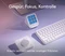 Logitech MX Creative Console Dialpad und Keypad Set, hellgrau, USB-C/Bluetooth Vorschaubild
