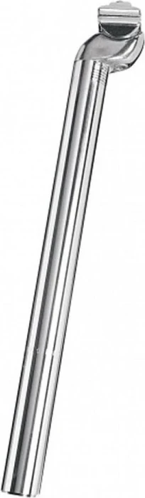 Ergotec CNC 28.6mm/350mm 18mm Setback Sattelstütze silber
