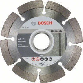 Bosch Professional Standard for Concrete Diamanttrennscheibe, 115x1.6x22.23mm, 10 Stück