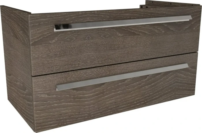 Lanzet K1 Waschtischunterschrank 89.2x44.3x48.3cm, Eiche Maron
