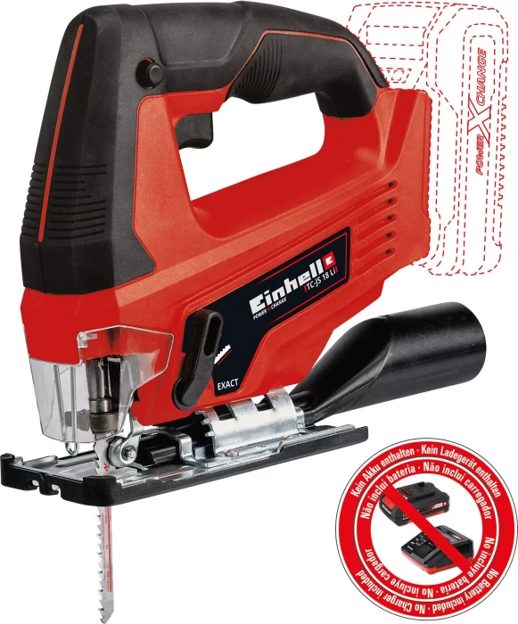 Einhell Classic TC-JS 18 Li Akku-Pendelhubstichsäge solo
