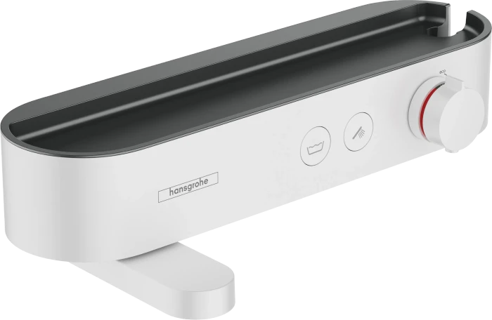 Hansgrohe ShowerTablet Select Wannenthermostat 400 Aufputz mattweiß