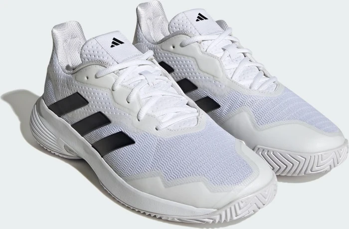 adidas CourtJam Control cloud white/core black/matte silver