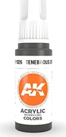 AK-Interactive 3rd Gen Acrylic Colors Acrylic Modelling Colors tenebrous grey, 17ml