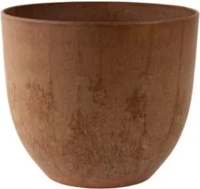 artstone Bola Pflanztopf 28cm braun