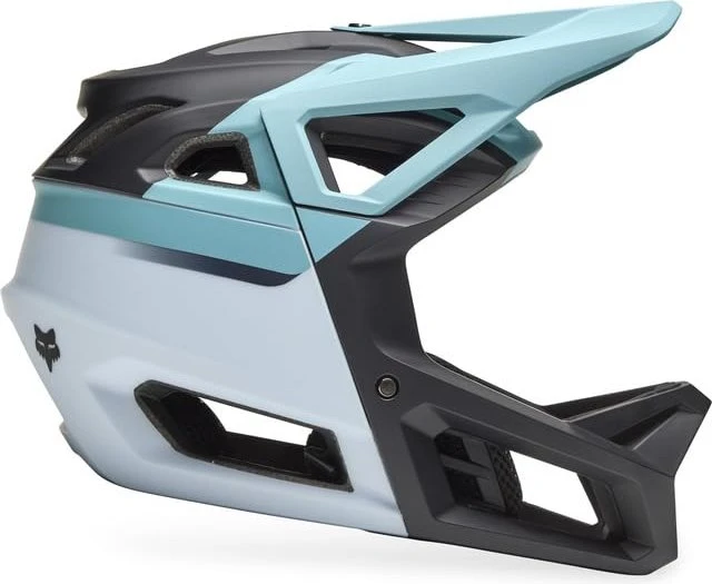 Fox Racing Proframe Rizer Fullface-Helm pale blue