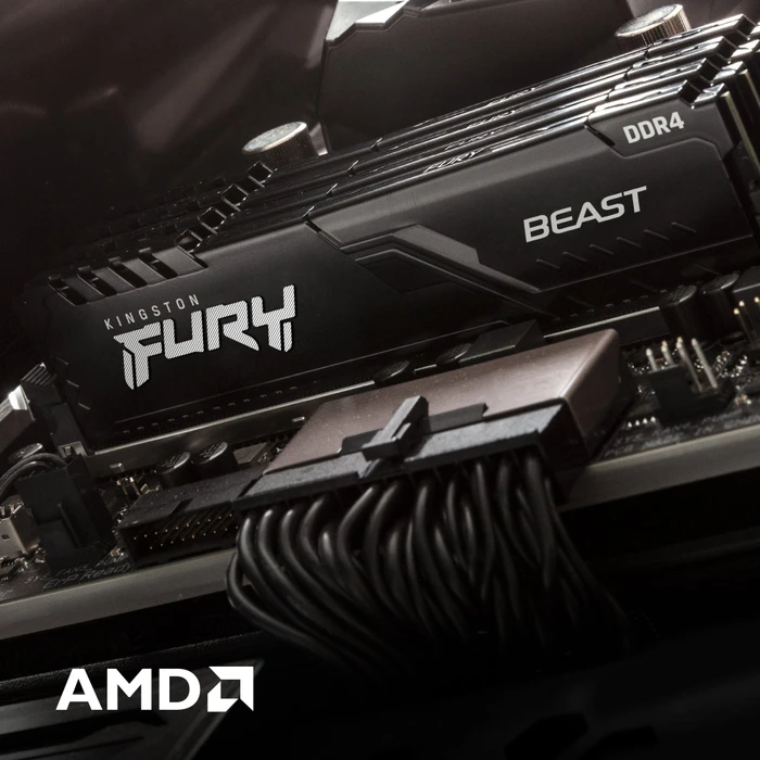 Kingston FURY Beast UDIMM 32GB, DDR4-3200, CL16-20-20, 2RX8