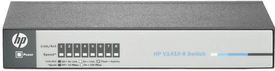 HP OfficeConnect 1410 8 Desktop Switch, 8x RJ-45