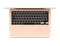 Apple MacBook Air, gold, M1 - 8 Core CPU / 7 Core GPU, 8GB RAM, 256GB SSD, DE [2020] Vorschaubild