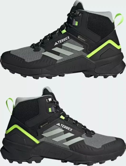 adidas Terrex Swift R3 Mid GTX wonder silver/lucid lemon (Herren)