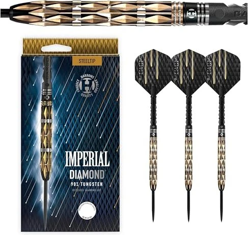 Harrows Imperial Diamond 90% Steeltip Dartpfeil Set 23g