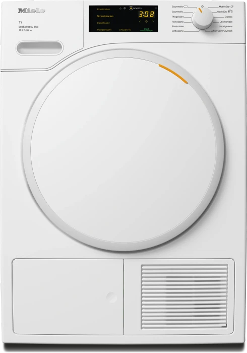Miele T1 TWC660WP EcoSpeed & 8kg 125 Edition Wärmepumpentrockner