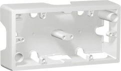 Legrand Galea Life Aufputz-Gehäuse 2-fach, ultraweiß