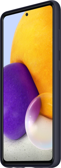 Samsung Silicone Cover für Galaxy A72 schwarz