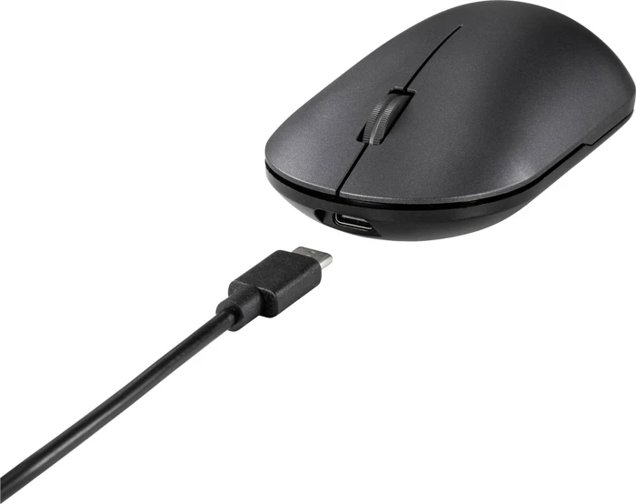 Renkforce RF-WM-200 Wireless Mouse schwarz, USB/Bluetooth