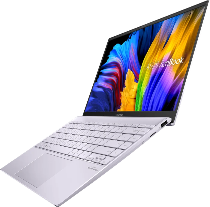 ASUS ZenBook 14 UM425UA-KI189T, Lilac Mist, Ryzen 7 5700U, 8GB RAM, 512GB SSD, DE