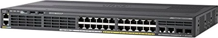 Cisco Catalyst 2960-X LAN Lite Rackmount Gigabit Managed Switch, 24x RJ-45, 2x SFP